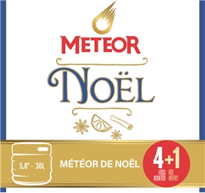 4+1 METEOR DE NOEL FÛT 30L