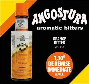 1,30 EURO REMISE ANGOSTURA ORANGE - 10CL