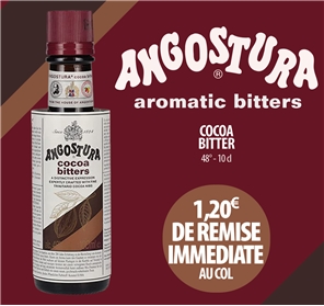 1,20 EURO REMISE  ANGOSTURA COCOA - 10CL