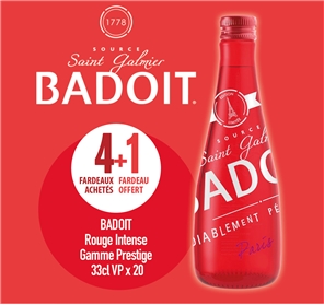 4+1 SUR BADOIT ROUGE INTENSE 33CL VP