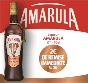 2€ DE REMISE LIQUEUR AMARULA