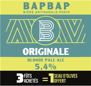 3 FUTS BAP BAP ORIGINAL PALE + ACCOMPAGNEMENTS OFFERTS