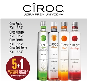 5+1 SUR SELECTION CIROC AROMATISES