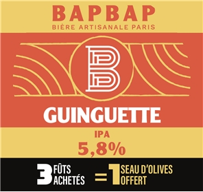 3 FUTS BAP BAP GUINGUETTE + ACCOMPAGNEMENTS OFFERTS