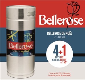 4+1 +1 KIT BELLEROSE DE NOËL FÛT 20L