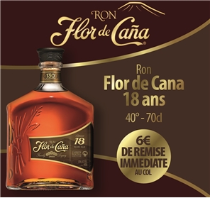 6€ REMISE FLOR DE CANA 18 ANS