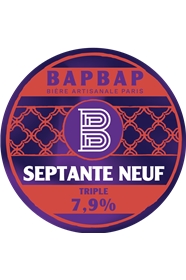 BAPBAP SEPTANTE 9 TRIPLE 7.9° F30L