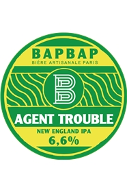 BAPBAP AGENT TROUBLE NEIPA 6.6°F30L