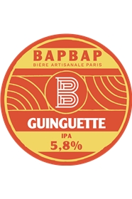 BAPBAP GUINGUETTE IPA 5.8° F30L